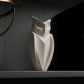 Minimalist Owl Sculpture
