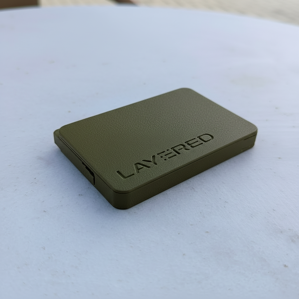 Layered Card Holder