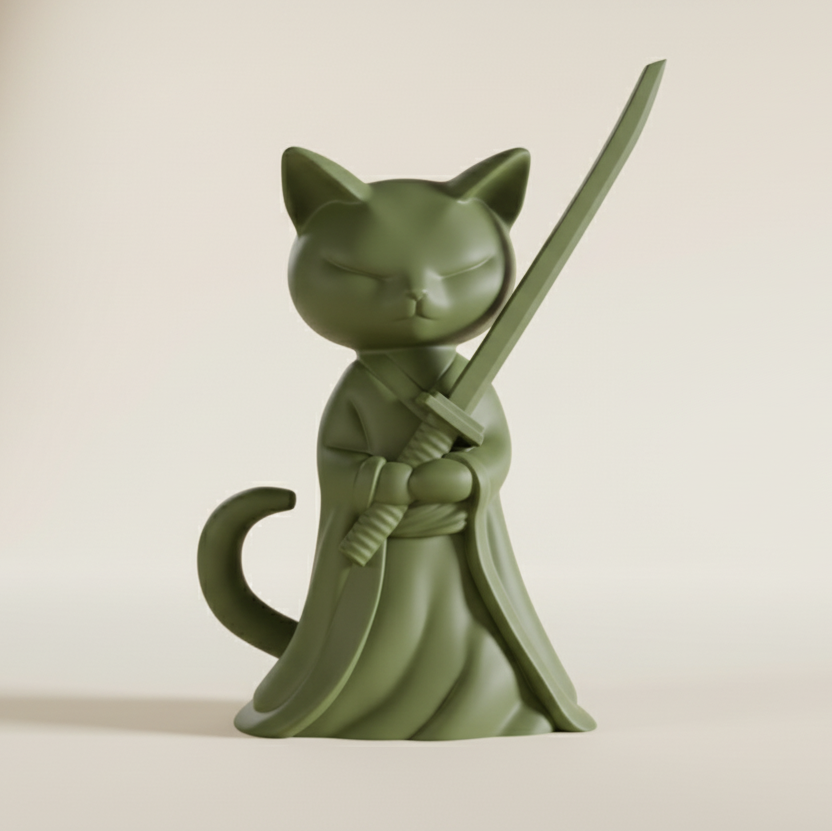 Samurai Cat