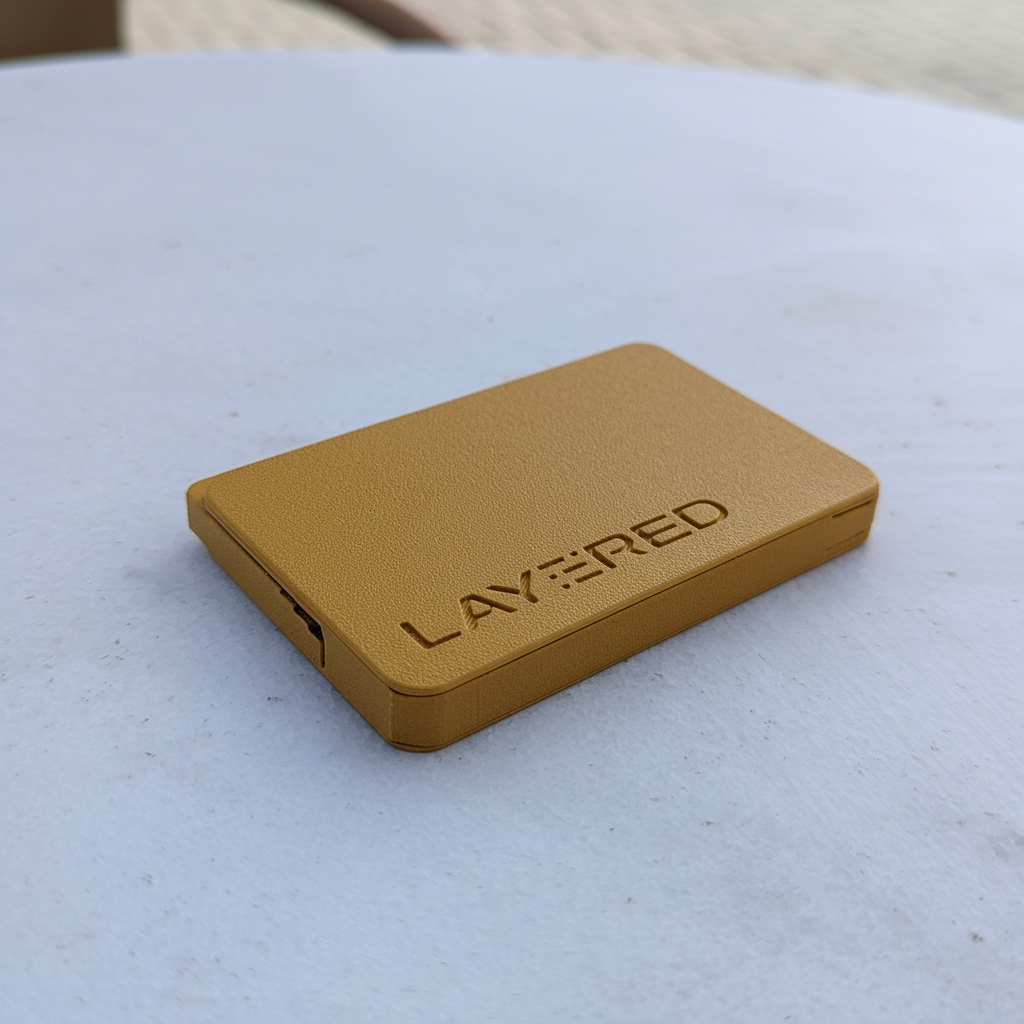 Layered Card Holder