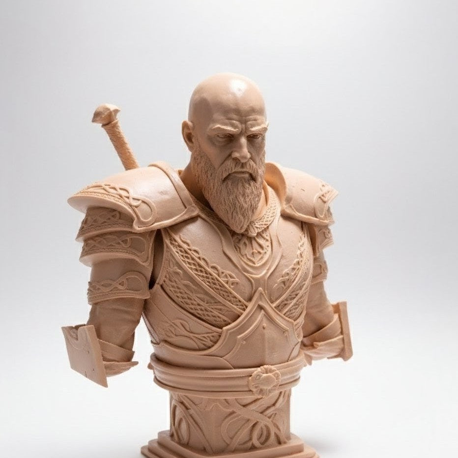 Kratos Bust - God of War Norse Armor Edition