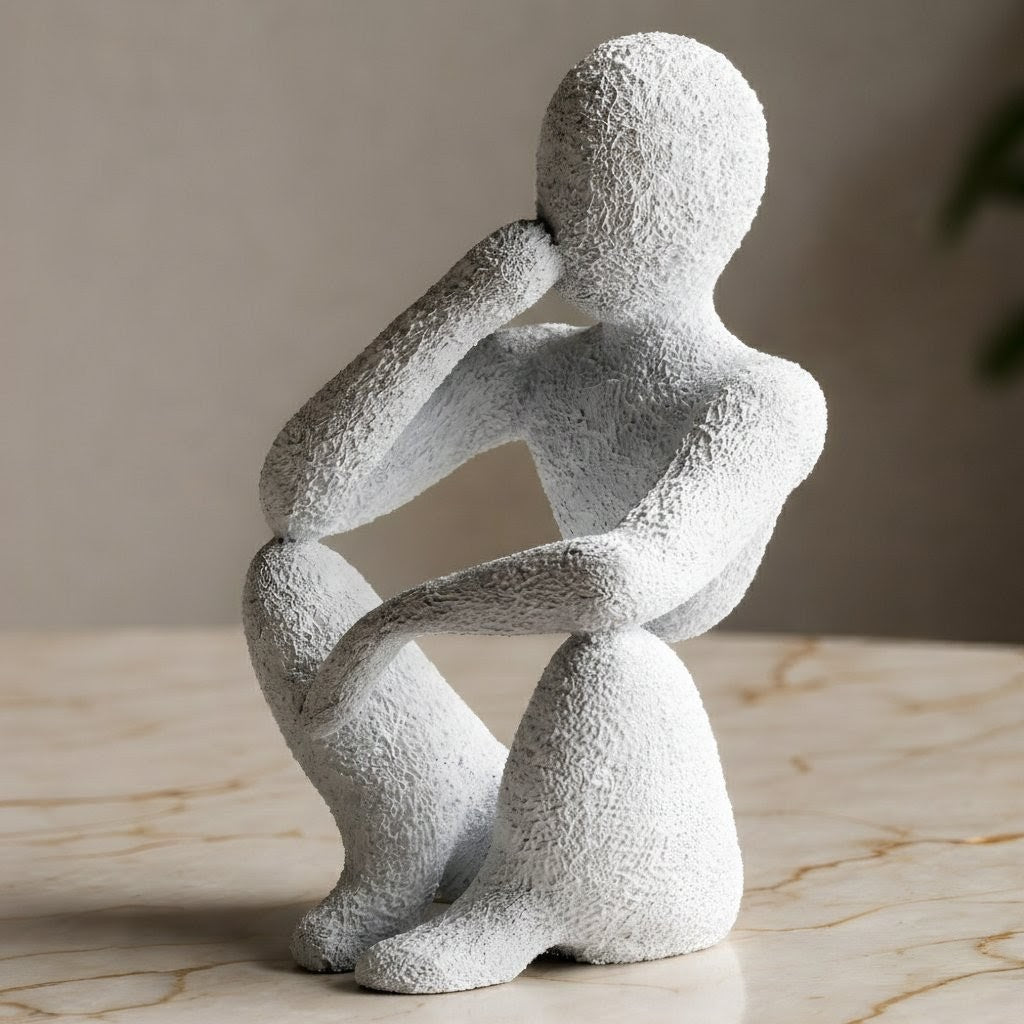 Minimalist Thinker Sculpture