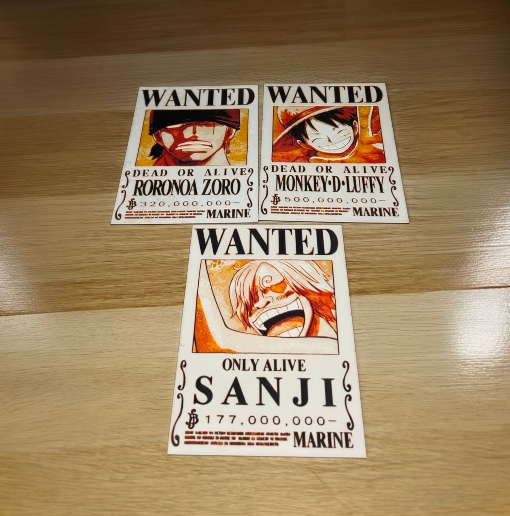 One Piece Anime - Wanted Poster