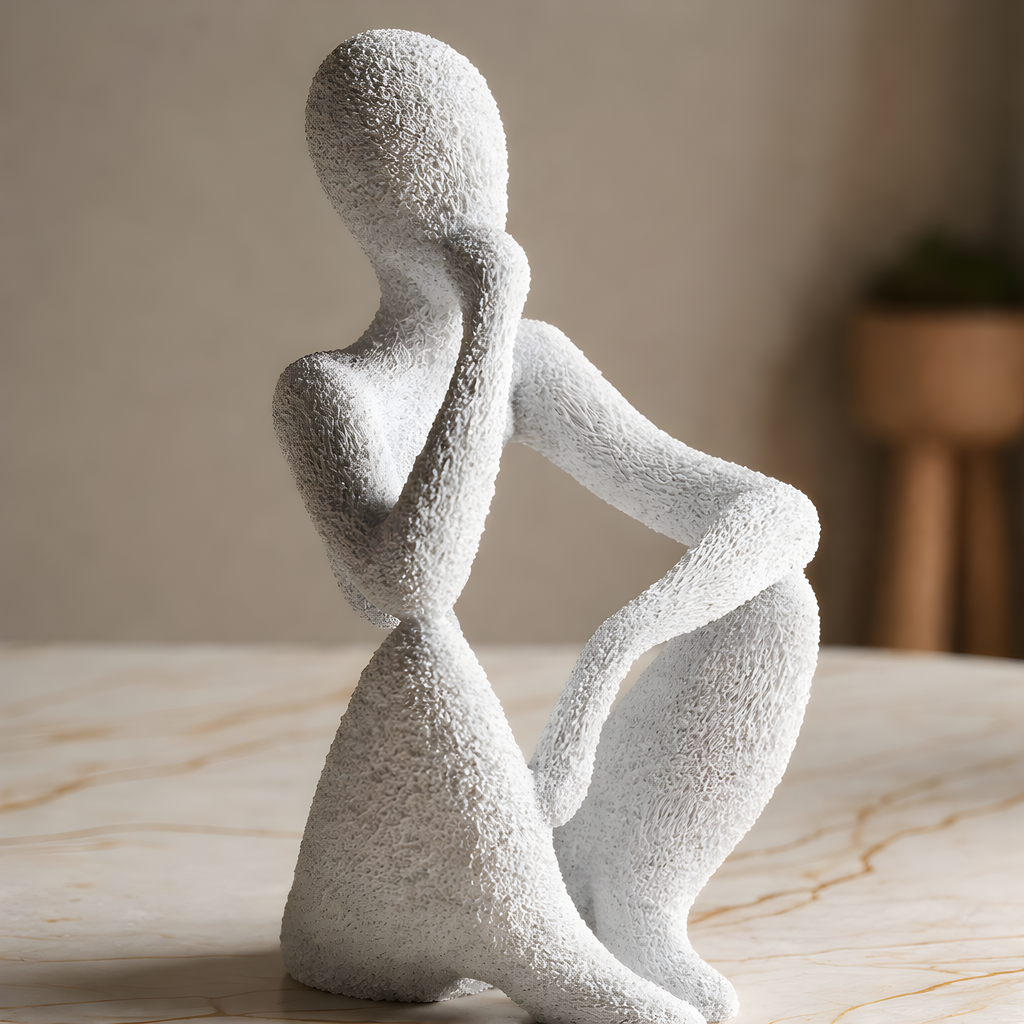 Minimalist Thinker Sculpture