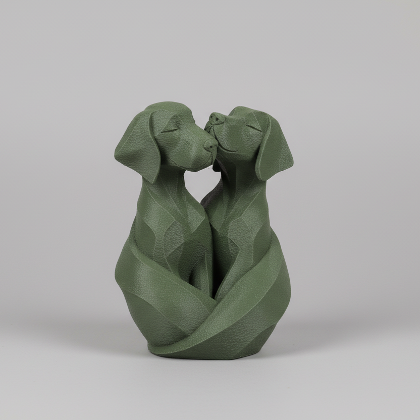 Labradors in love