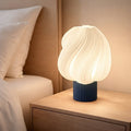 Spiral Lamp - Warm Ambient Light with Artistic Form
