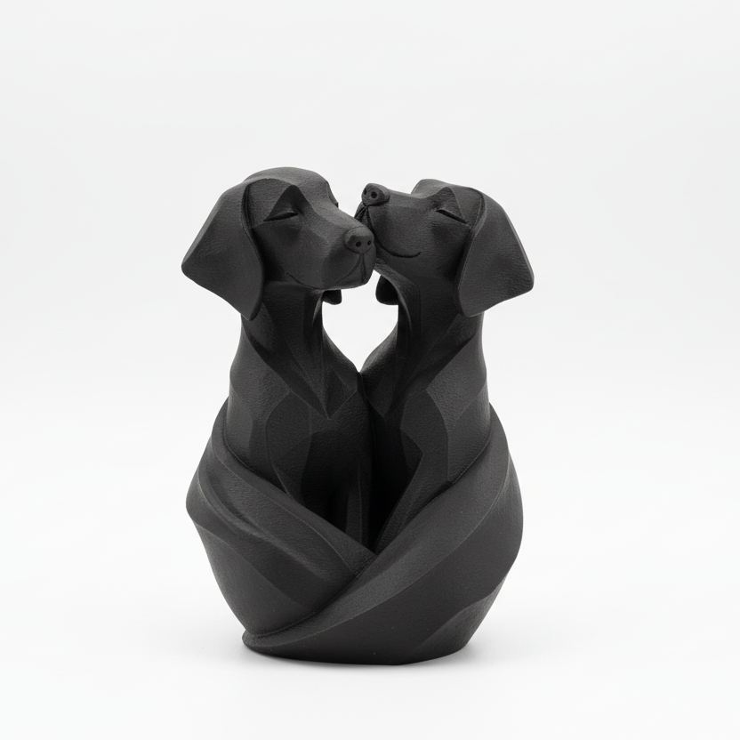 Labradors in love