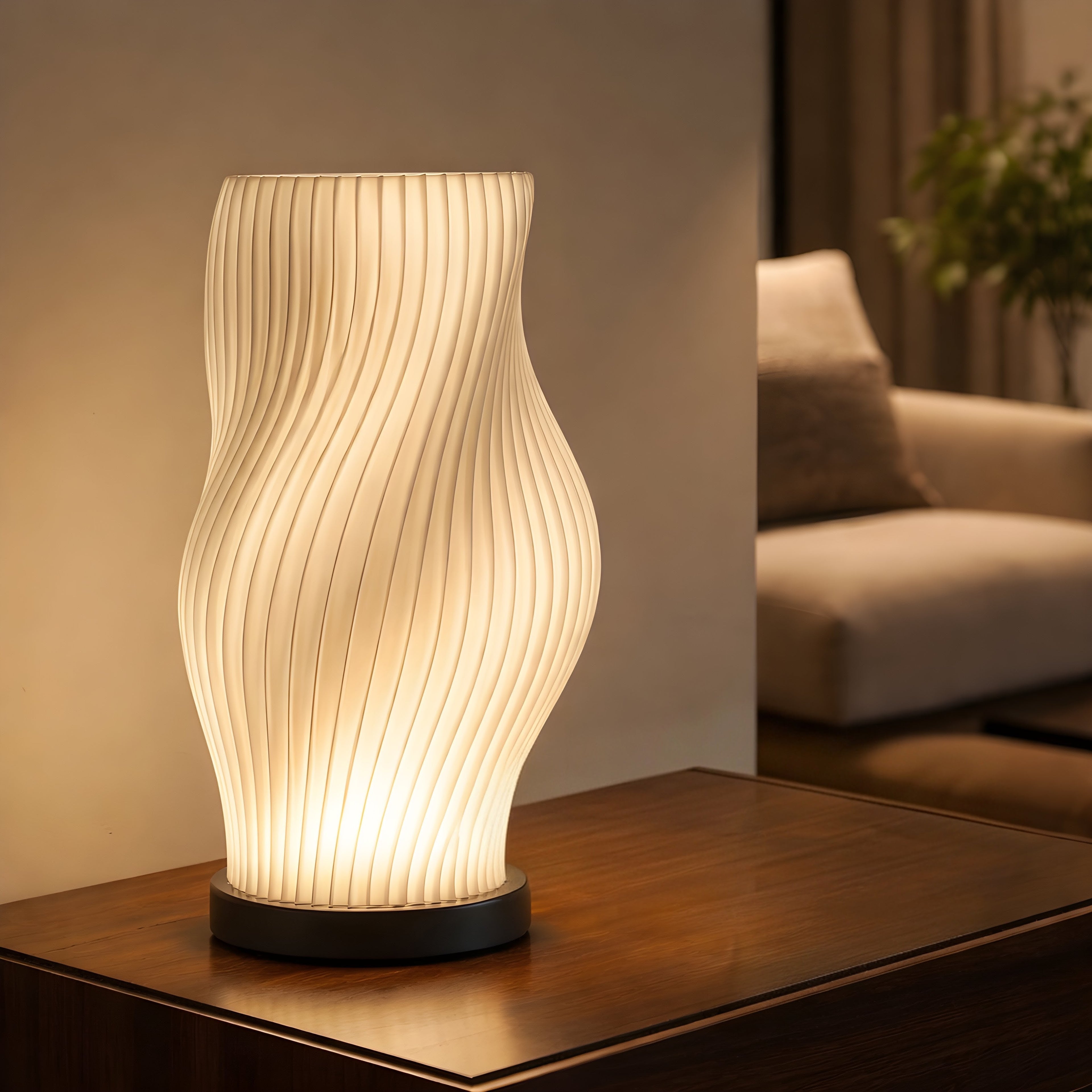 The wave lamp - Soft Ambient Lighting for Elegant Interiors