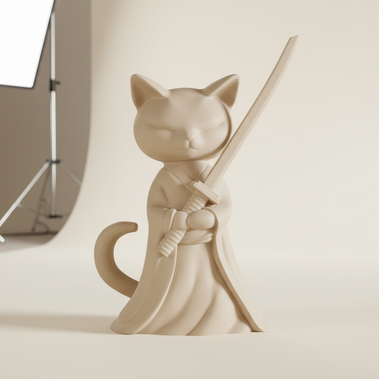 Samurai Cat