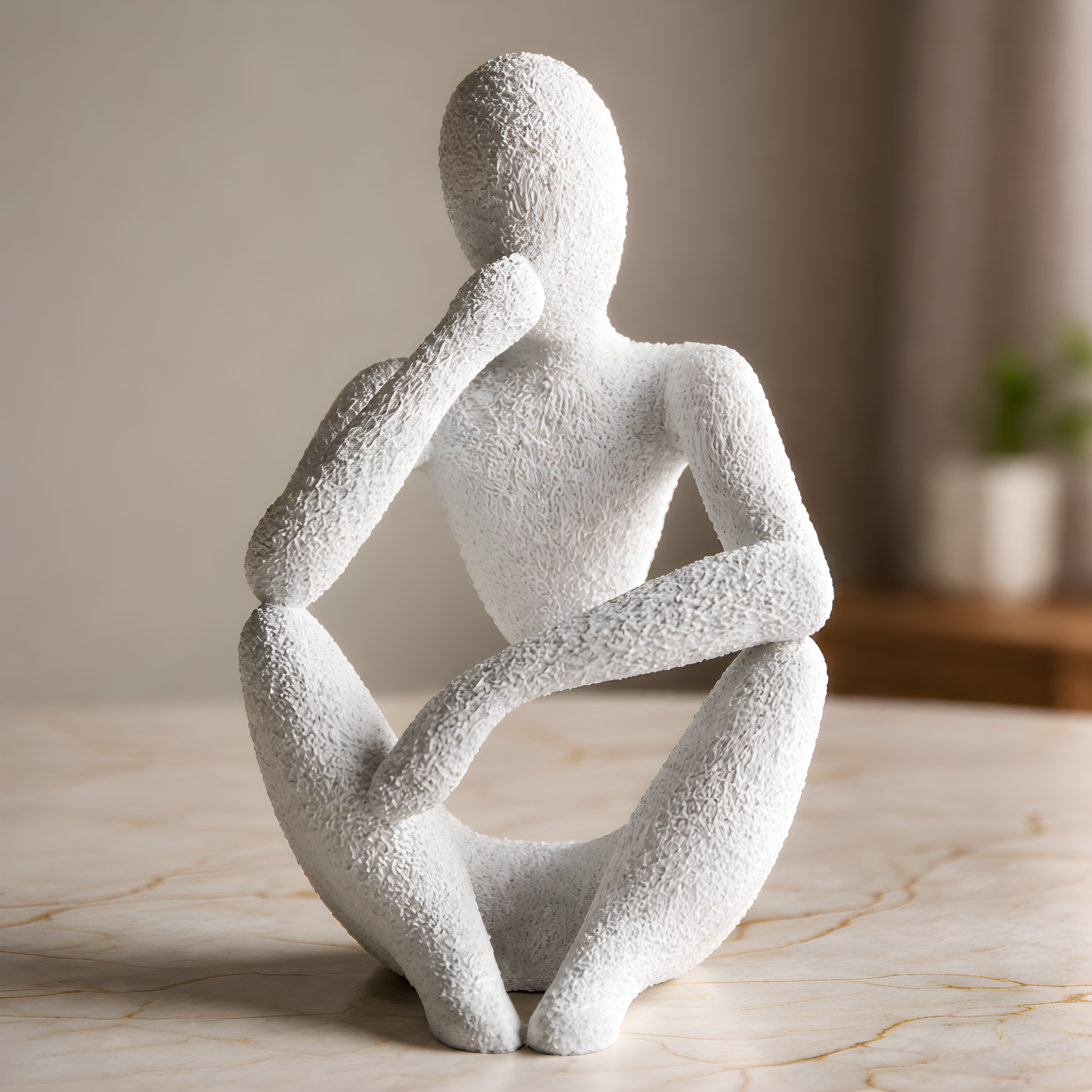 Minimalist Thinker Sculpture