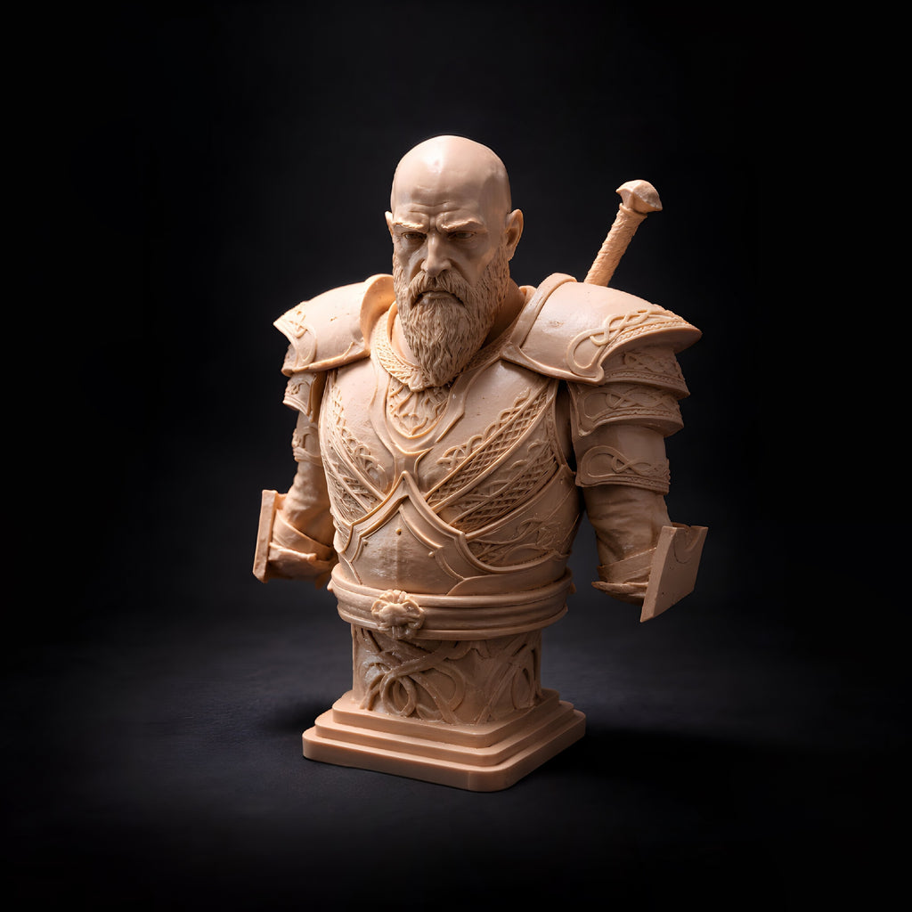 Kratos Bust - God of War Norse Armor Edition