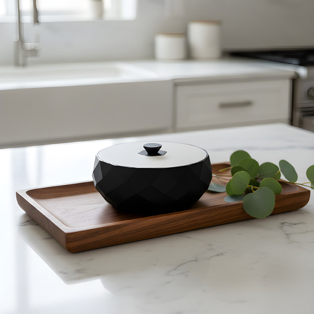 Modern Geometric Nut & Seed Bowl