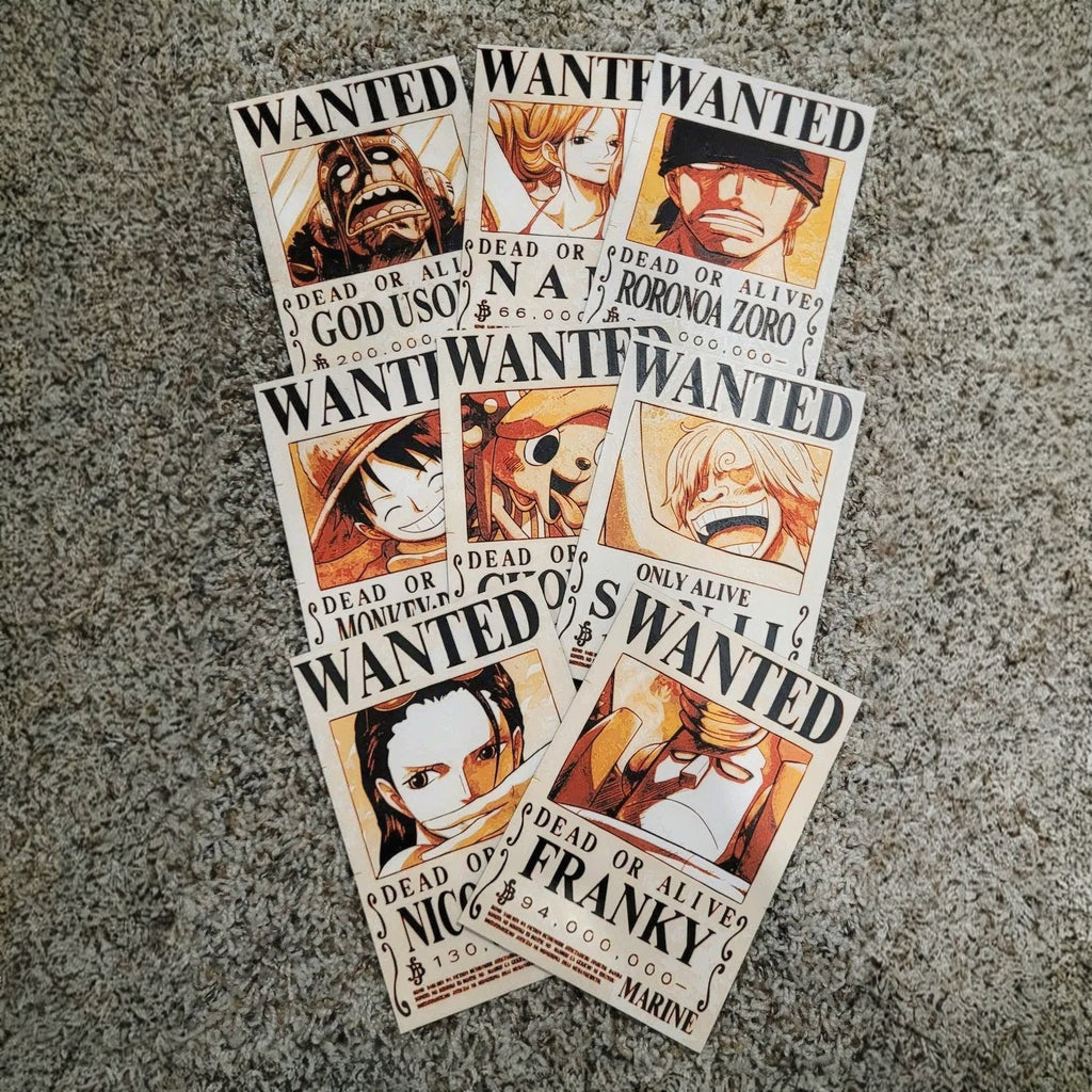 One Piece Anime - Wanted Poster